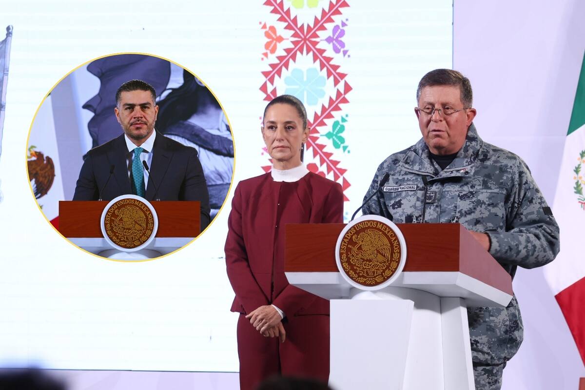 Sheinbaum anuncia que Harfuch se trasladó por unos días a Sinaloa para coordinar estrategia de seguridad en el estado