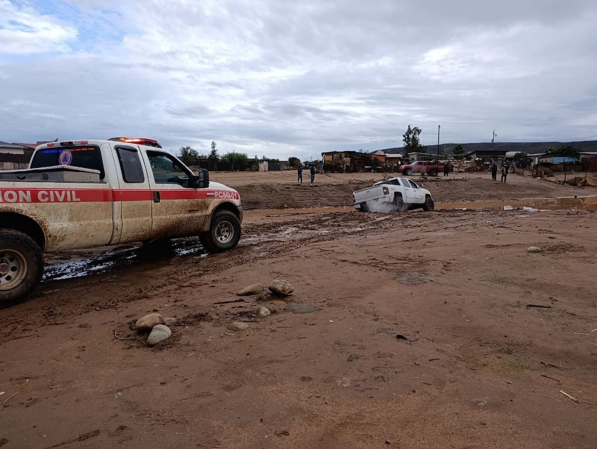 San Quintín fue uno de los municipios más afectados por las lluvias. Foto: Cortesía
