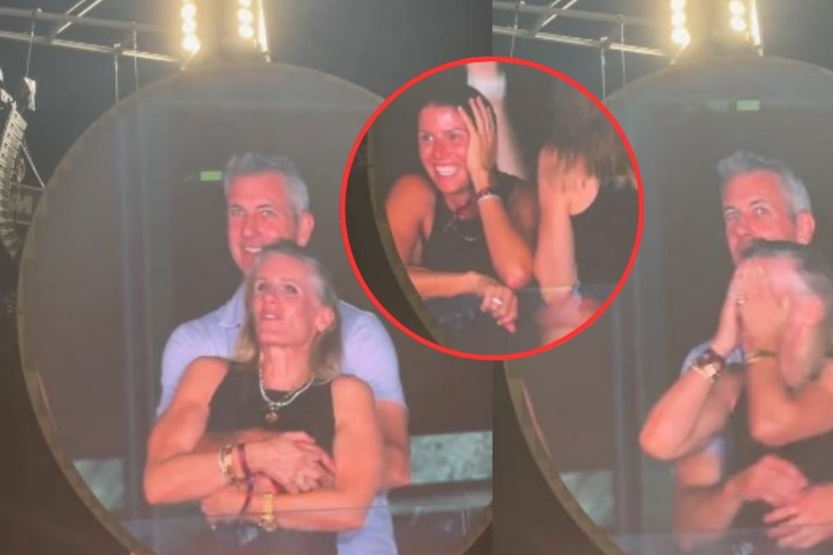 ¿Quién es la otra mujer que aparece en el video en donde exponen infidelidad durante concierto de Coldplay