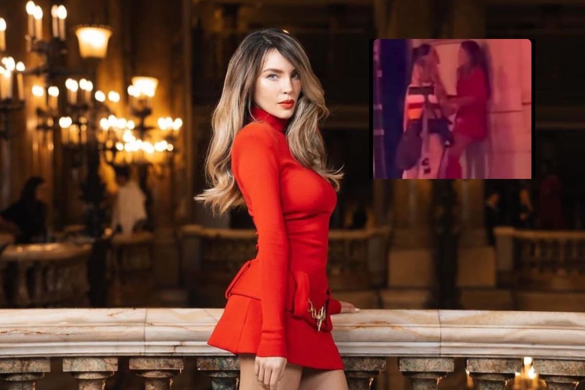 Se filtra video de Belinda llorando detrás del escenario de Paris Fashion Week tras sufrir caída