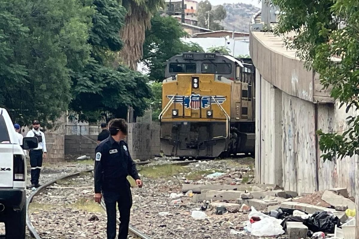 Persona pierde la vida al ser arrollado por el tren en Nogales