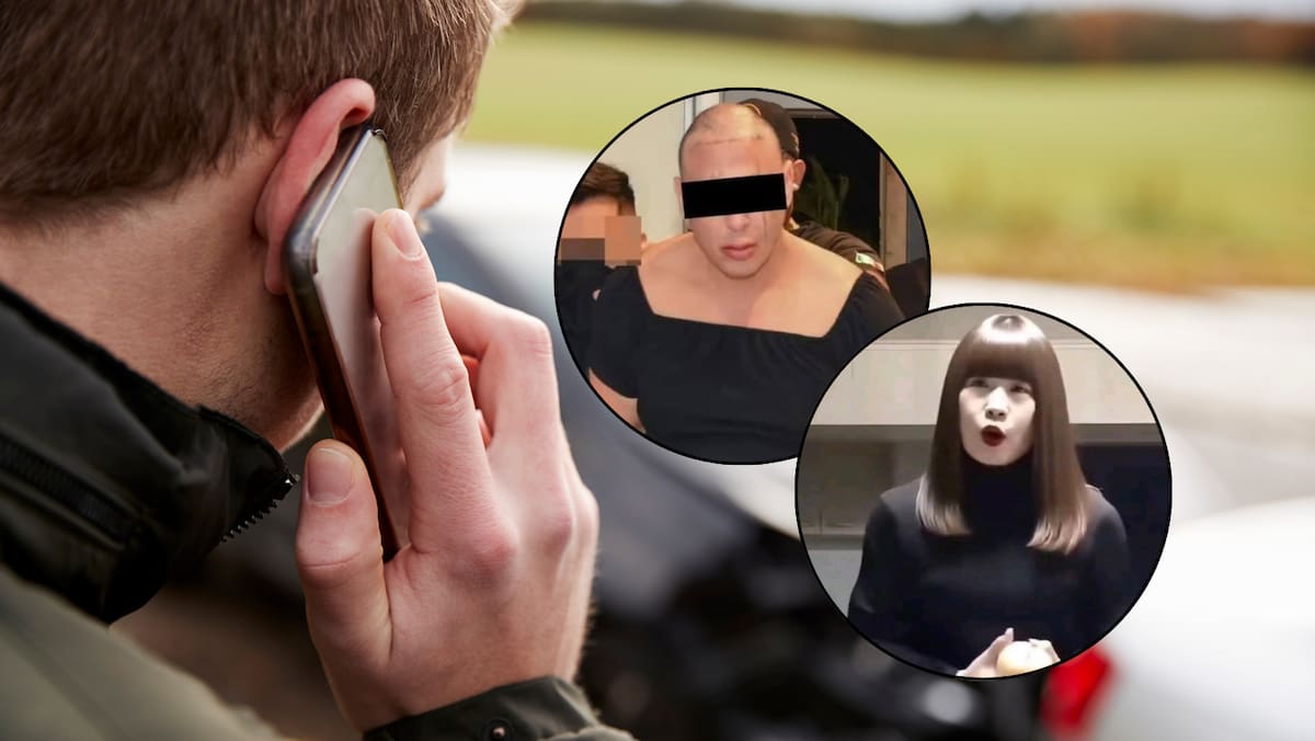 Detienen en Mérida a “El Argentino”: se vestía de mujer en apps de citas para extorsionar hasta con 12 mil pesos con fotos íntimas. Foto: Canvas, Heraldo de México