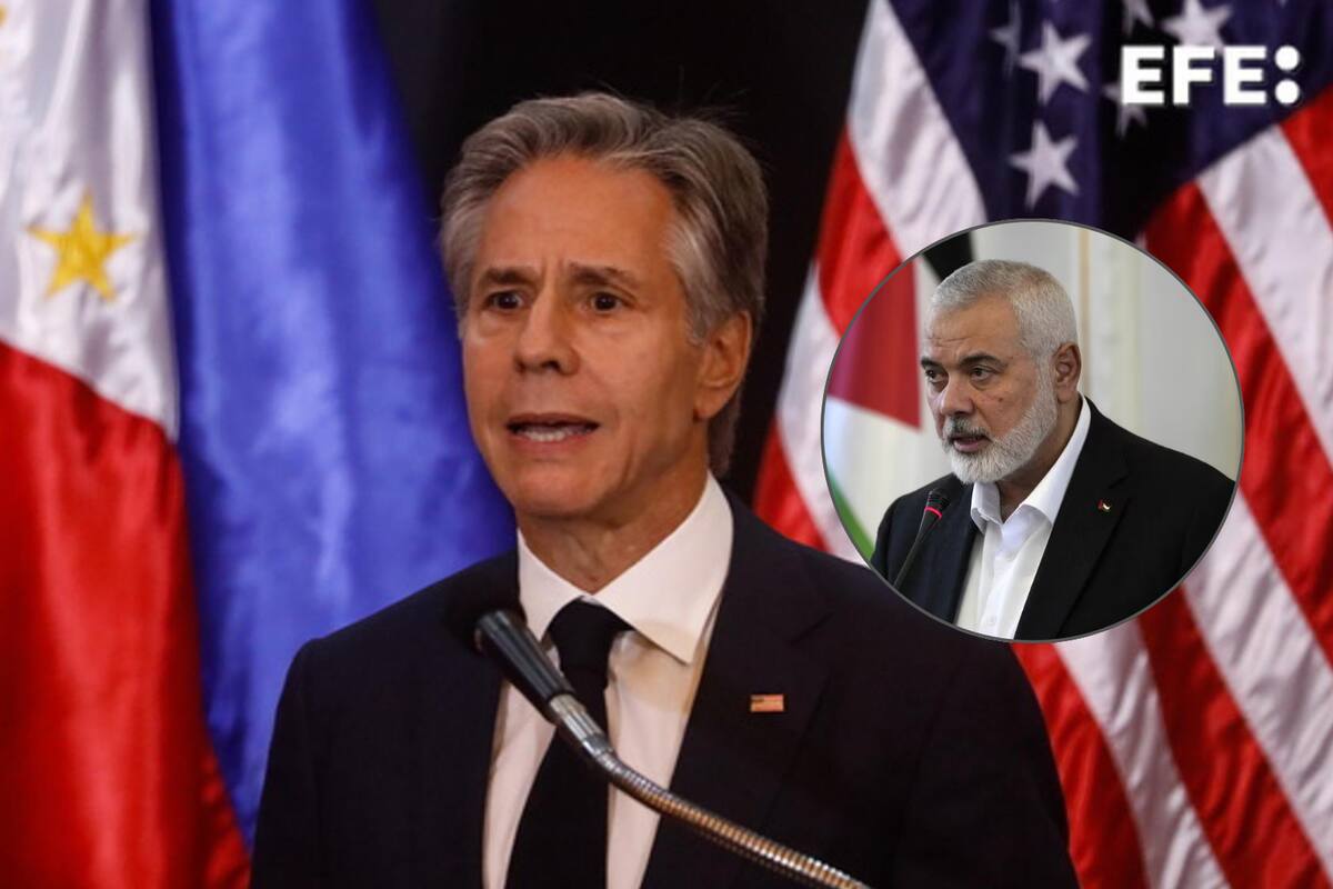 Blinken: Estados Unidos no está involucrado con la muerte de Haniyeh, líder político de Hamás