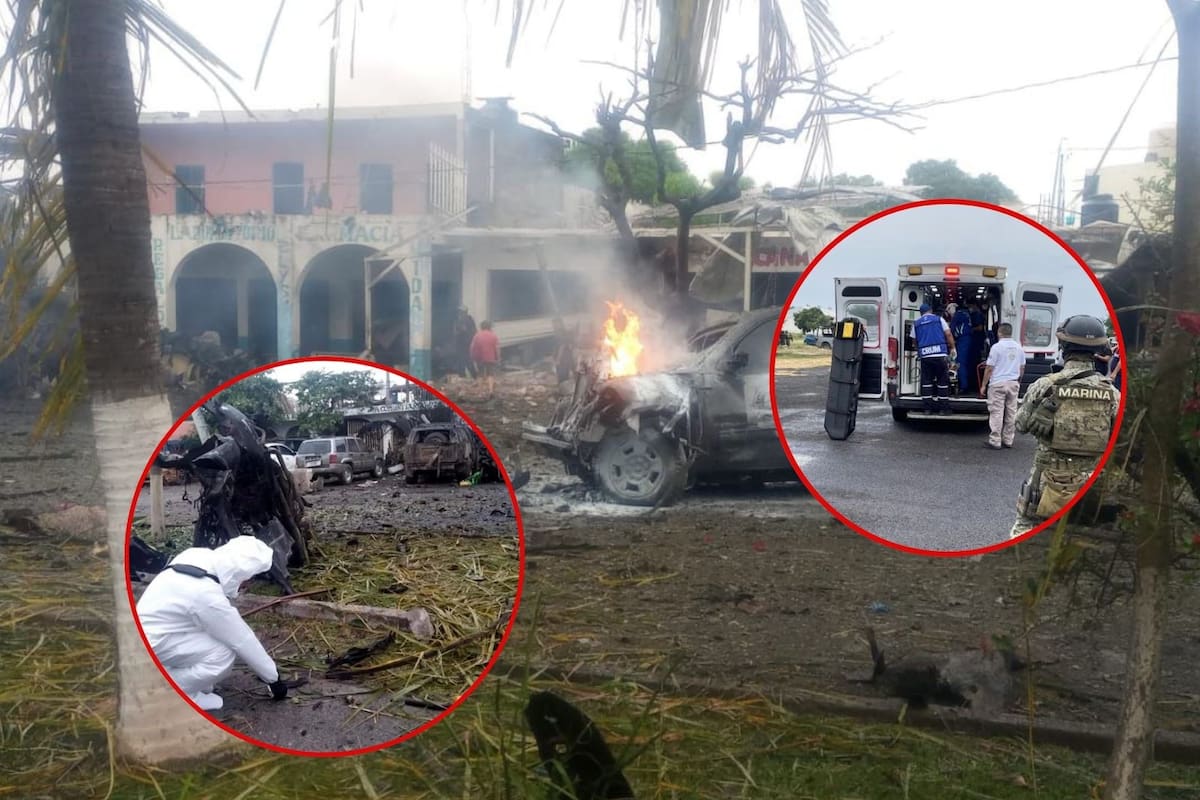 Ante la explosión de un coche bomba en Coahuayana, Michoacán, que dejó como saldo a 5 personas muertas, ahora la FGR investiga el acto como ‘terrorismo’ mientras la Marina activó protocolos de apoyo