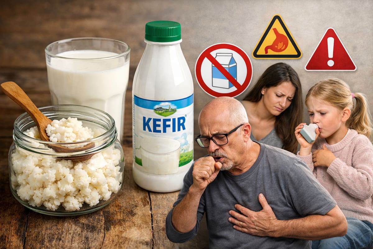 ¿Quiénes NO deberían consumir kéfir? Beneficios reales, riesgos para el estómago y precauciones que recomiendan expertos en salud