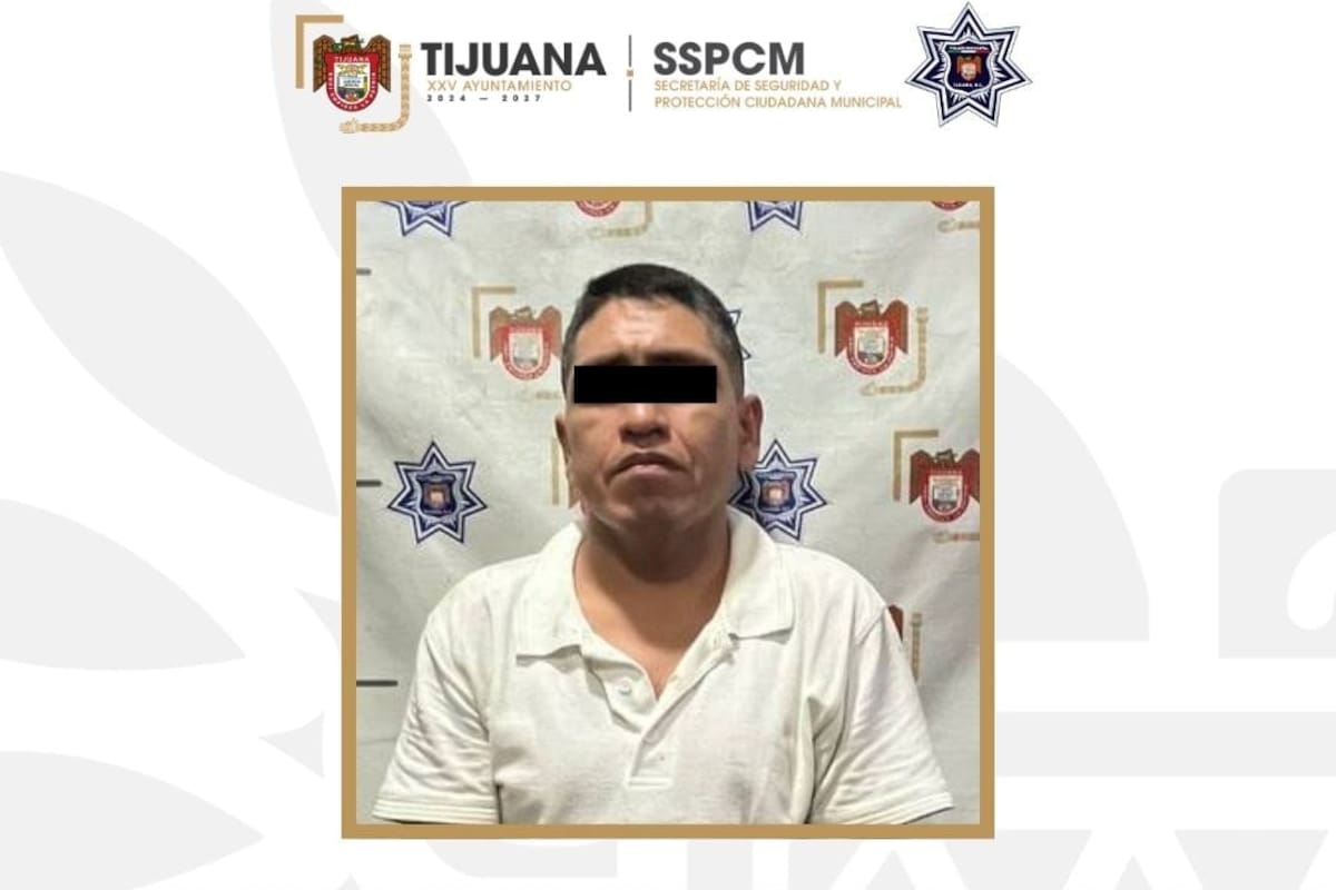 Detienen en Tijuana a hombre buscado por homicidio calificado en Michoacán