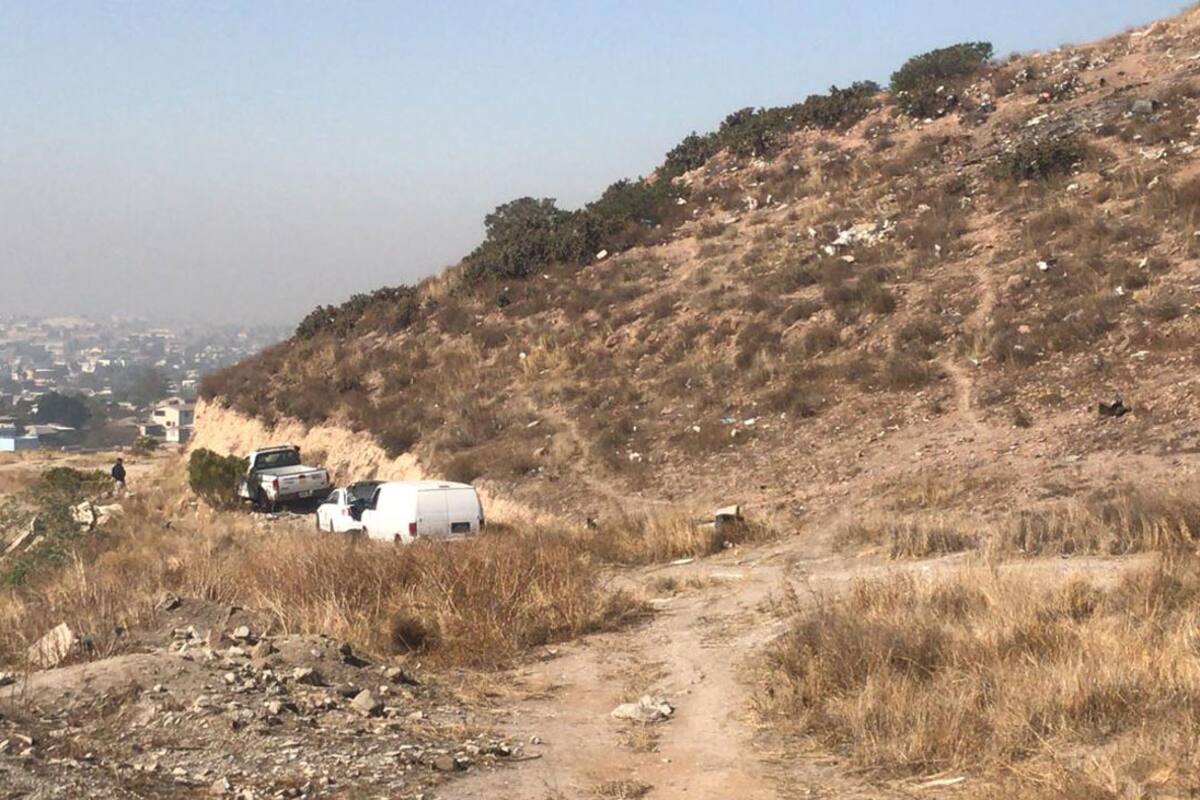Encuentran cadáver calcinado en camino vecinal de colonia Altiplano