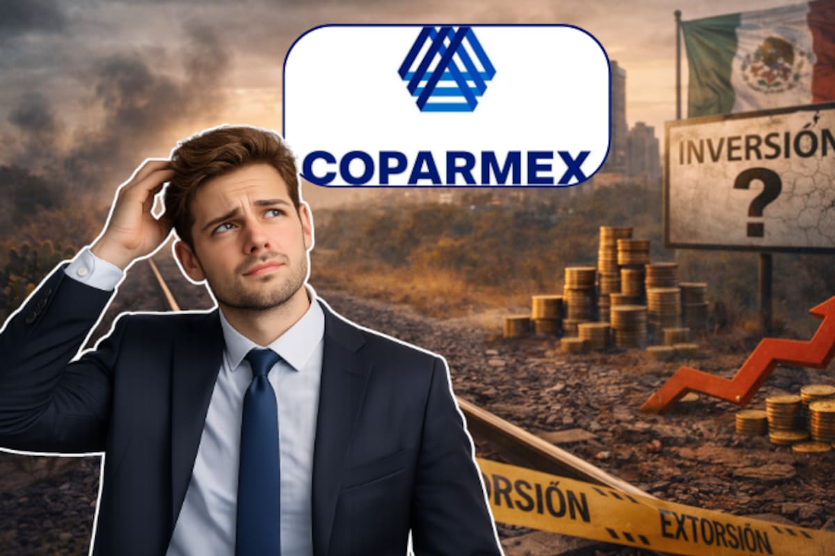 Extorsión y miedo frenan inversión: sólo 39% de empresas Coparmex ve condiciones para apostar en México