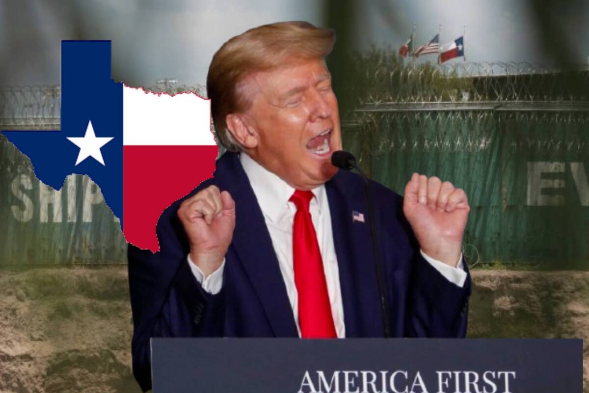Texas cede terrenos a Trump para centros de detención de migrantes