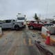 Tráiler provoca choque múltiple en caseta de El Hongo; hay lesionados y cierre total de la autopista