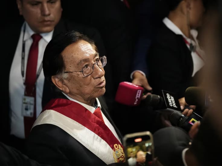 José María Balcázar, nuevo presidente de Perú, irá a juicio por presunto robo de fondos del Colegio de Abogados de Lima