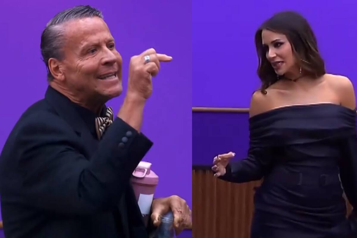 Alfredo Adame y Cristina Porta protagonizan otra fuerte pelea dentro de ‘La Casa de los Famosos 4′