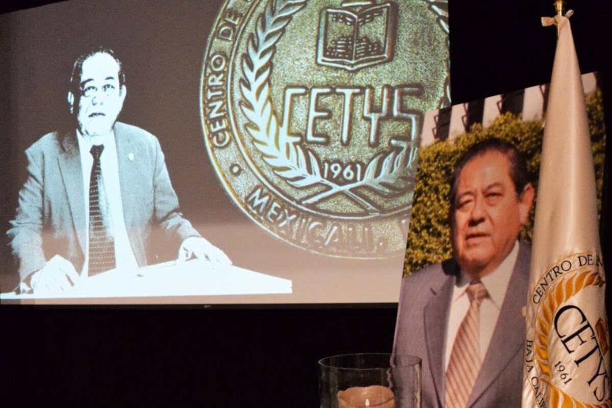 Rinden homenaje póstumo a Enrique Blancas, ex-rector de Cetys Universidad