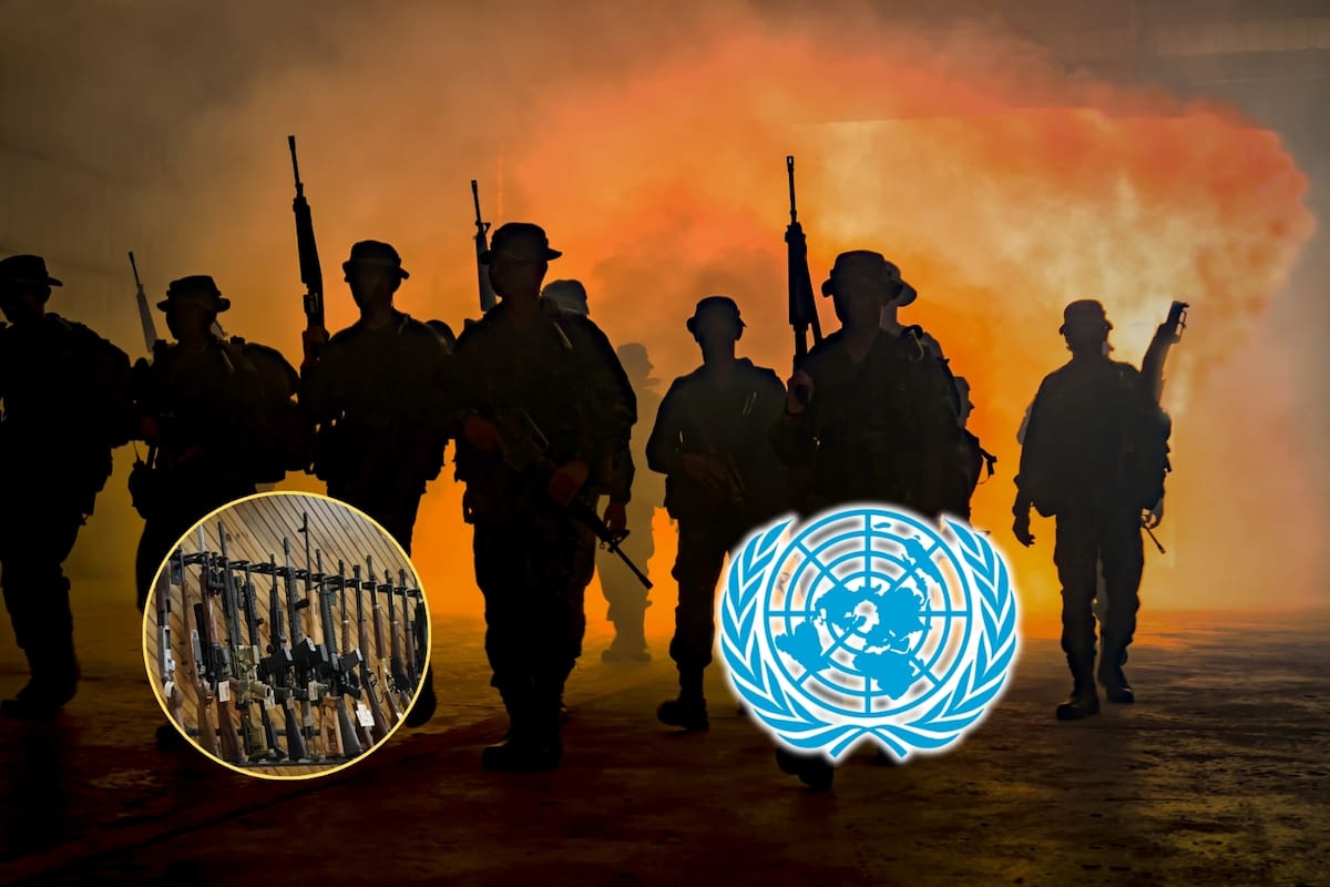 Mil millones de armas alimentan la violencia mundial, según la ONU