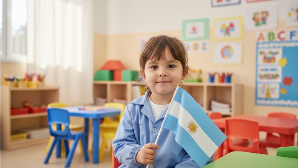 Mientras en México más de 2.1 millones de niños no van a preescolar, en Argentina la educación inicial supera el 90% de cobertura
