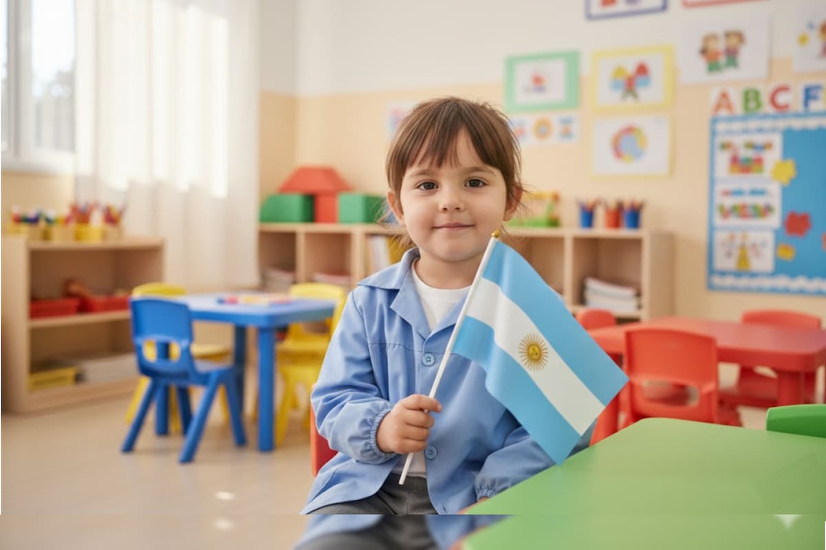 Mientras en México más de 2.1 millones de niños no van a preescolar, en Argentina la educación inicial supera el 90% de cobertura