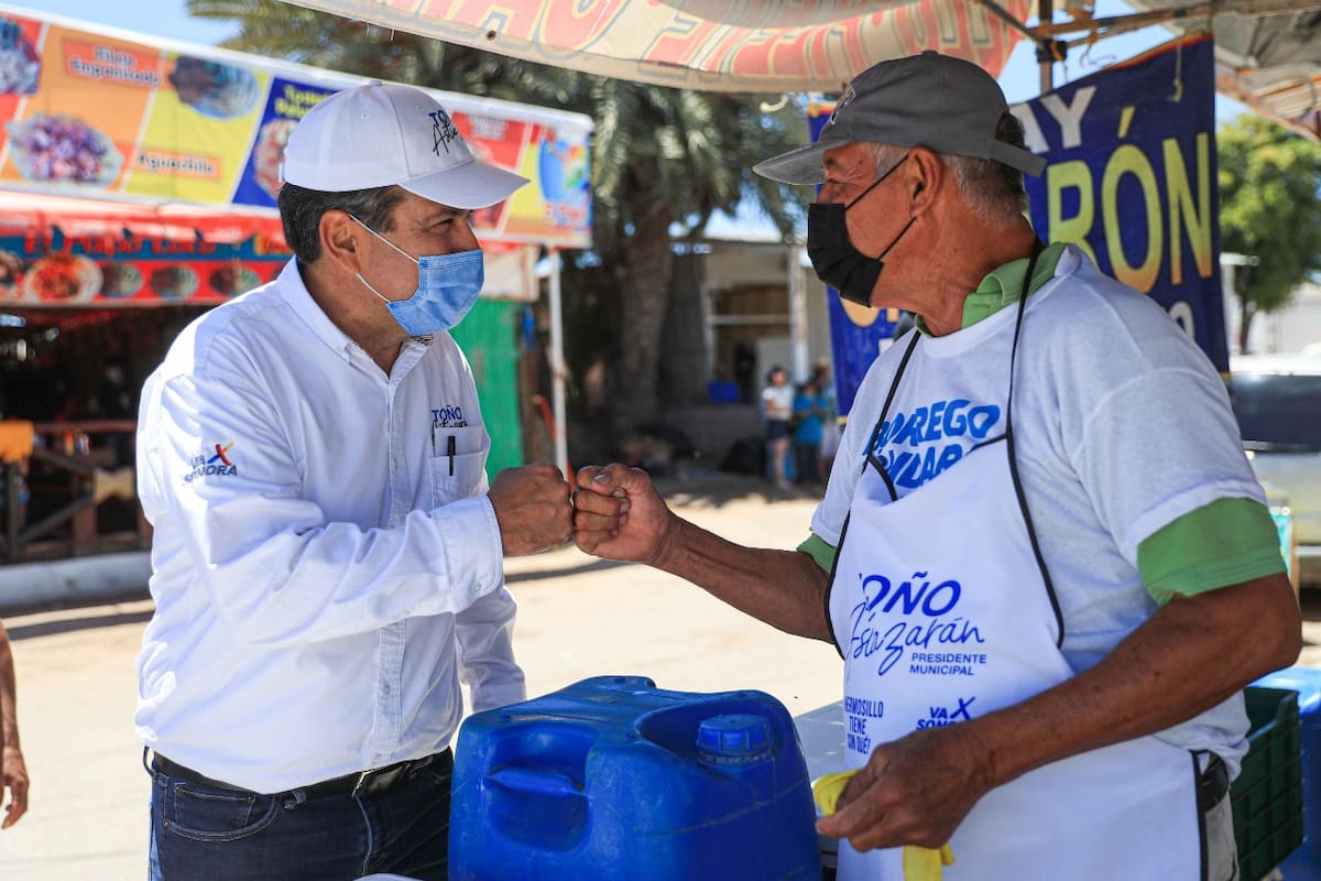 Se compromete “Toño” a ampliar carretera a Kino
