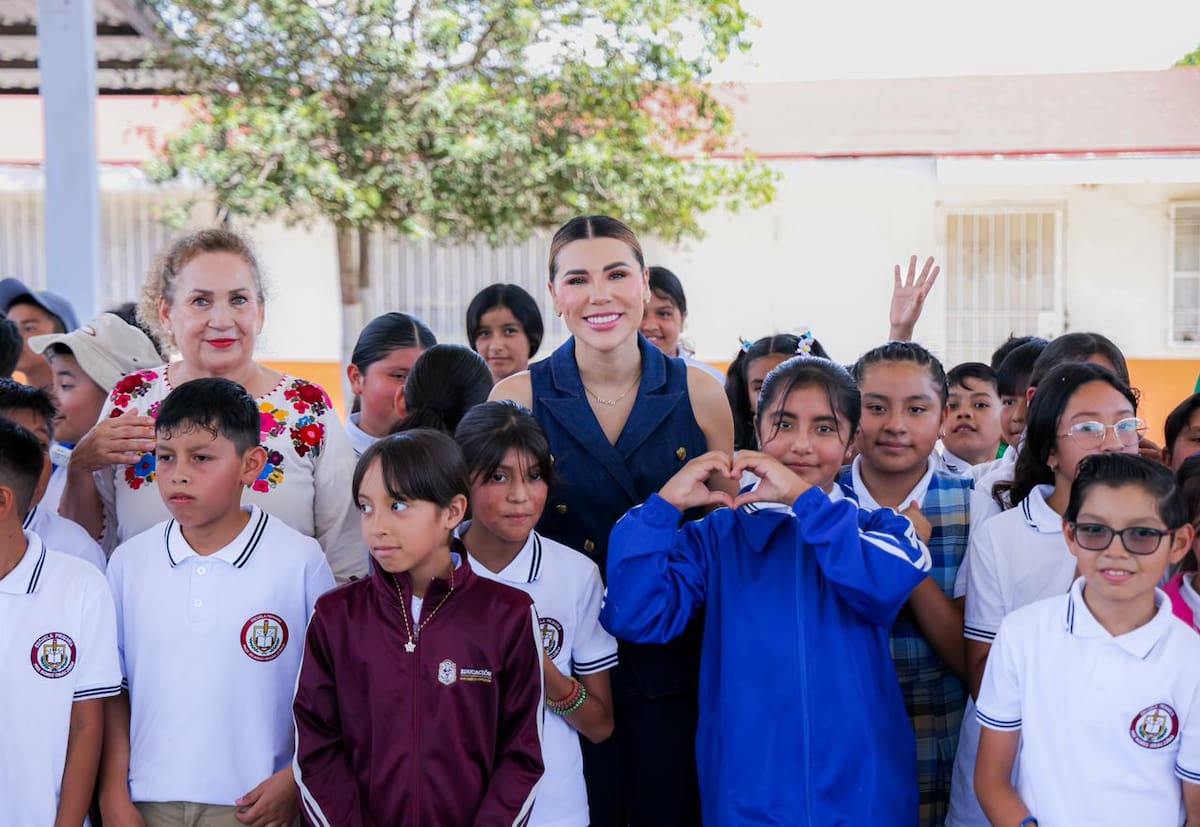 Entre 2021 y 2025 se invirtieron más de 2 mil 636 millones de pesos a la construcción, rehabilitación y equipamiento de planteles, desde educación básica hasta universidades. Foto: Cortesia