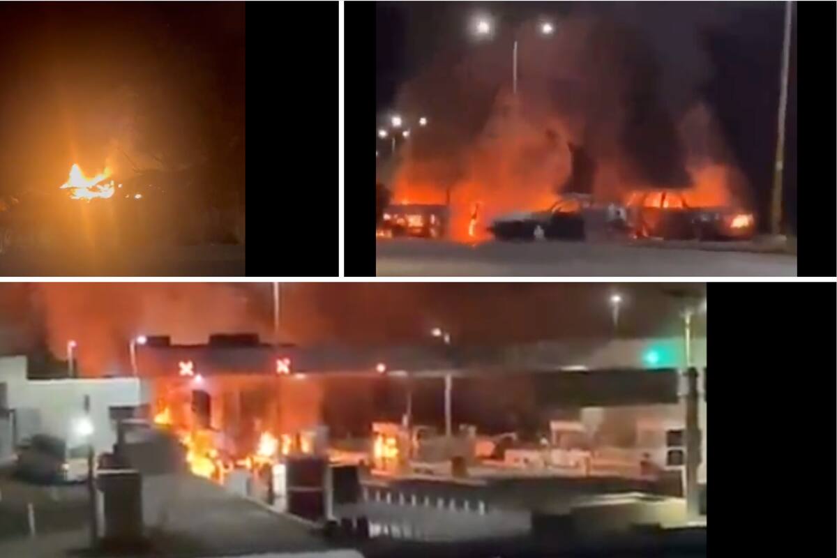 Narco en México: Bloqueos carreteros, quemas, motín e intento de fuga en penal de Cieneguillas