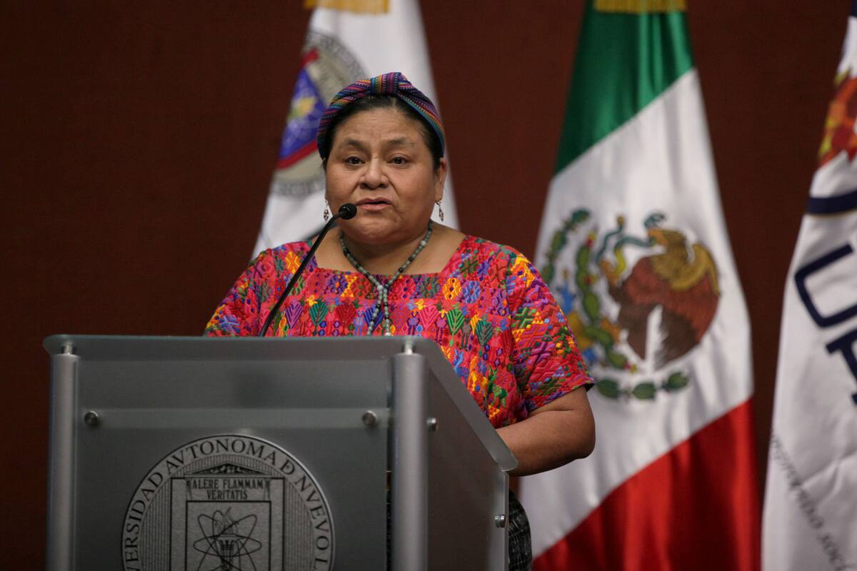Rigoberta Menchú alza la voz por la libertad de expresión en América Latina