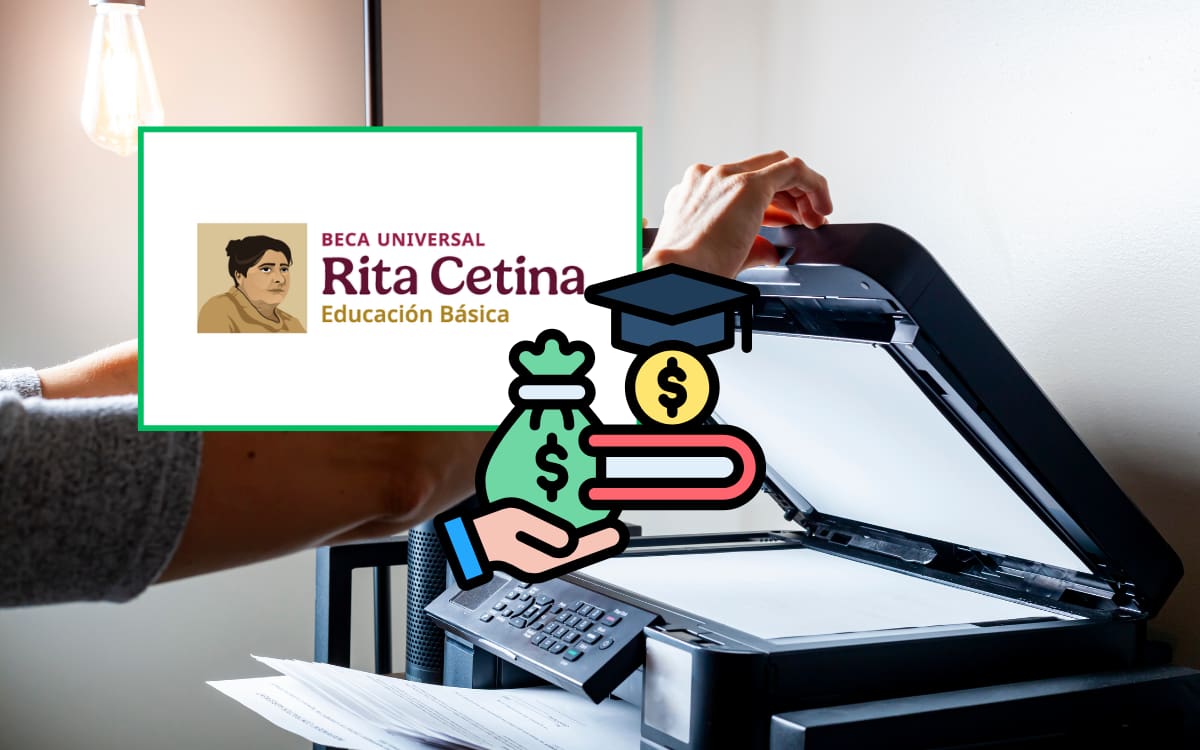 La Beca Rita Cetina para estudiantes de primaria otorga un apoyo único anual de $2,500 pesos, para la compra de útiles y uniformes. Foto: Canva/Becas para el Bienestar