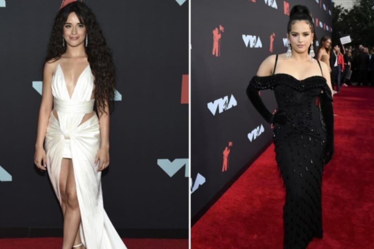 Bailan Camila Cabello y Rosalía a ritmo de Taylor Swift en los MTV
