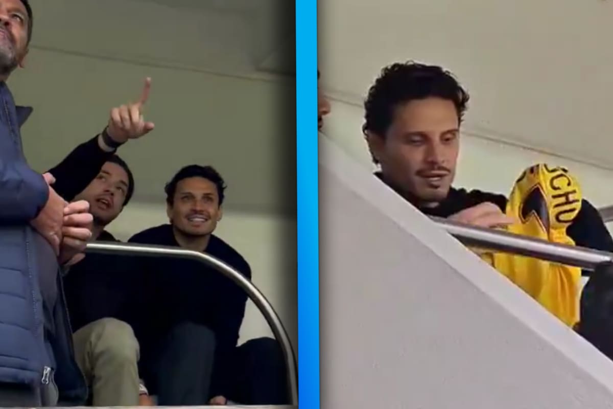 VIDEO: Raphael Veiga presente en el partido de América contra Necaxa