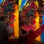 “No todo es diversión detrás de la feria” Joven se vuelve viral al mostrar cómo es vivir y dormir en los mismos juegos mecánicos donde trabaja