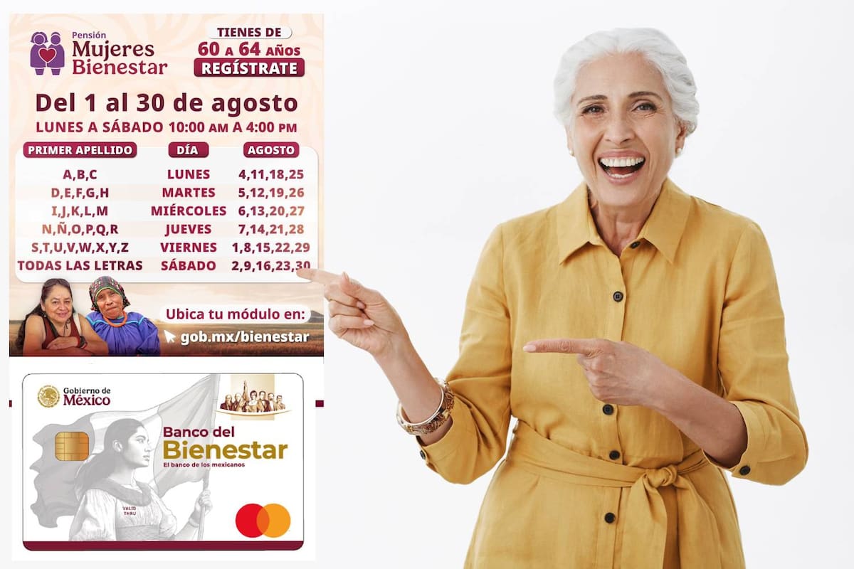 Pensión Mujeres Bienestar: Hacen oficial el calendario de registro en agosto