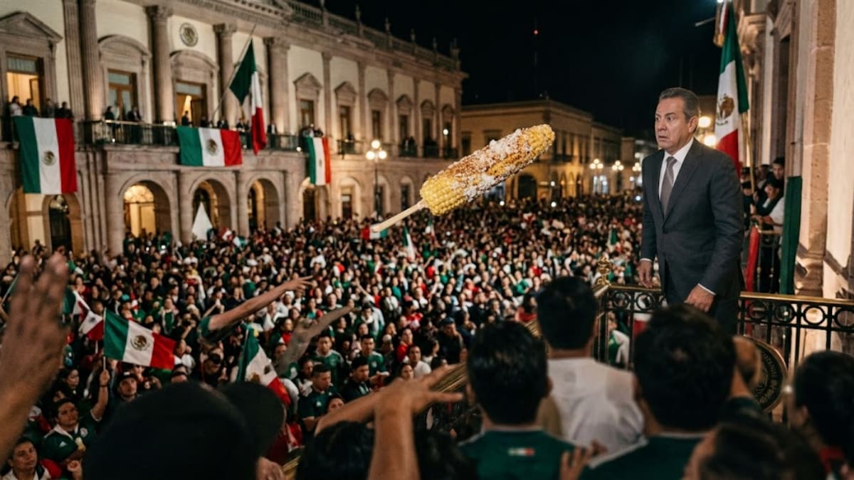 La restricción de elotes enteros busca evitar que estos alimentos sean utilizados como proyectiles en medio de la concentración de personas.