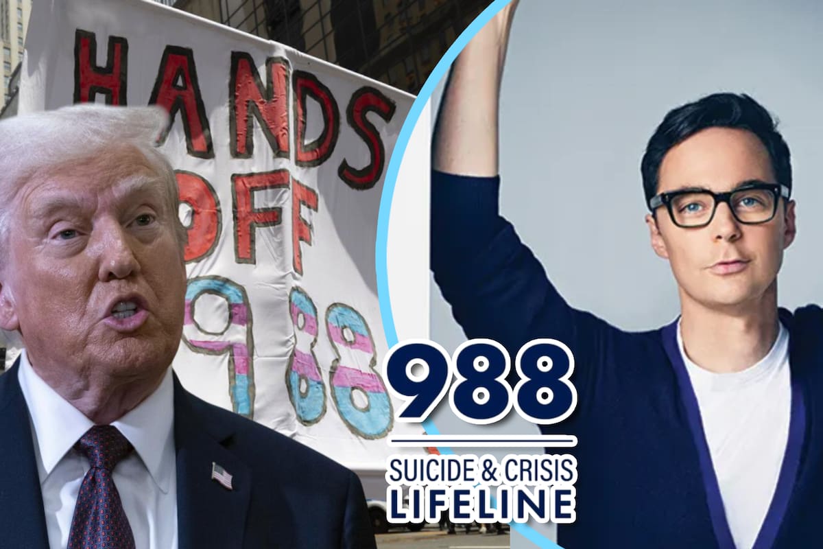 Jim Parsons llama “criminal” a Donald Trump tras cierre de servicio de apoyo para jóvenes LGBTQ+ en prevención del suicidio