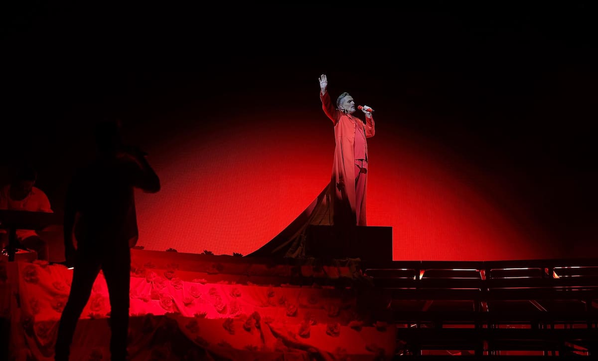 Miguel Bosé ofreció un concierto en las Fiestas del Pitic 2025. | Crédito: Eleazar Escobar