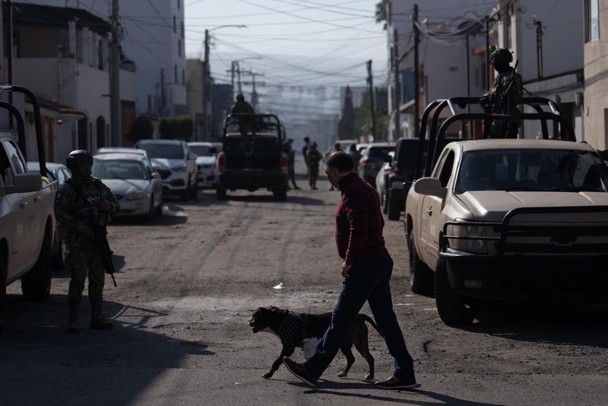 El cuerpo fue encontrado dentro de un domicilio ubicado cerca del parque Baja California Sur. Foto: Cortesía