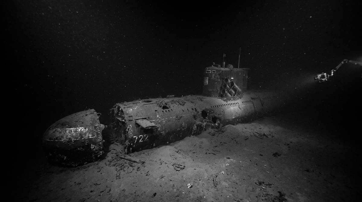 El submarino soviético K-129 quedó a más de 5 kilómetros de profundidad en el Pacífico tras desaparecer durante una patrulla en 1968.