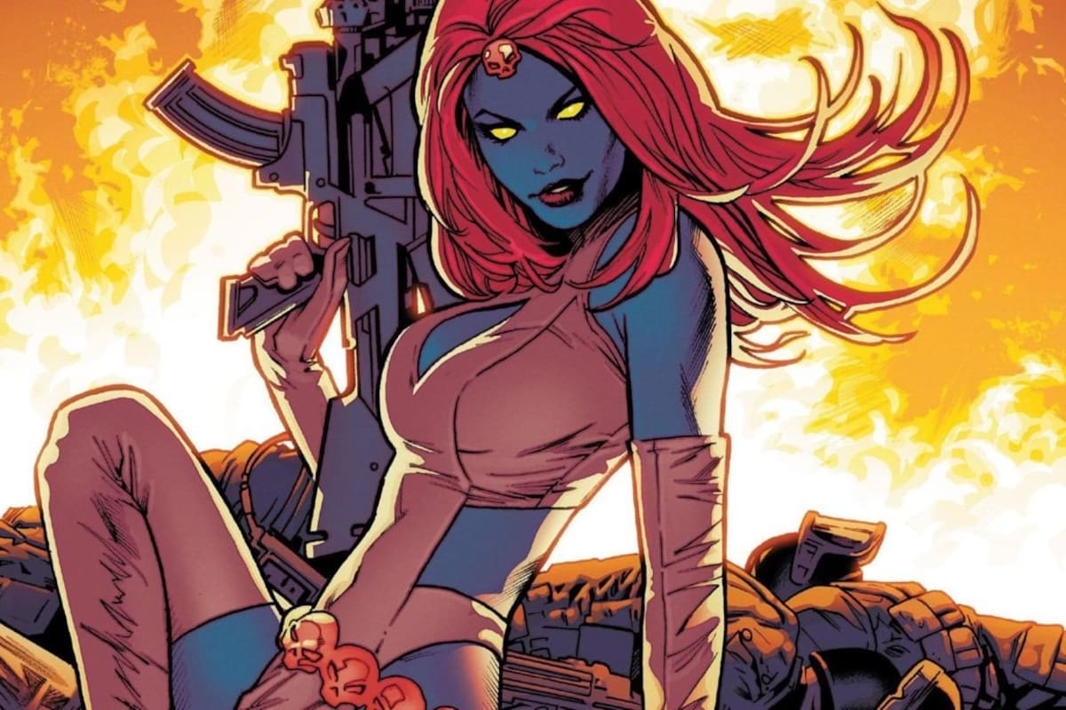 Así de hermosa sería Mystique de X-Men: IA la recrea de manera espectacular