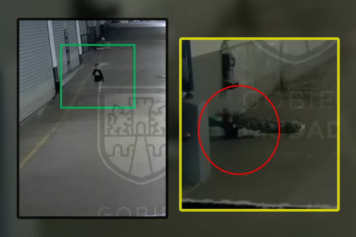 VIDEO: Niño de 3 años se pierde y hombre sin hogar lo cuida y arropa en Cdmx