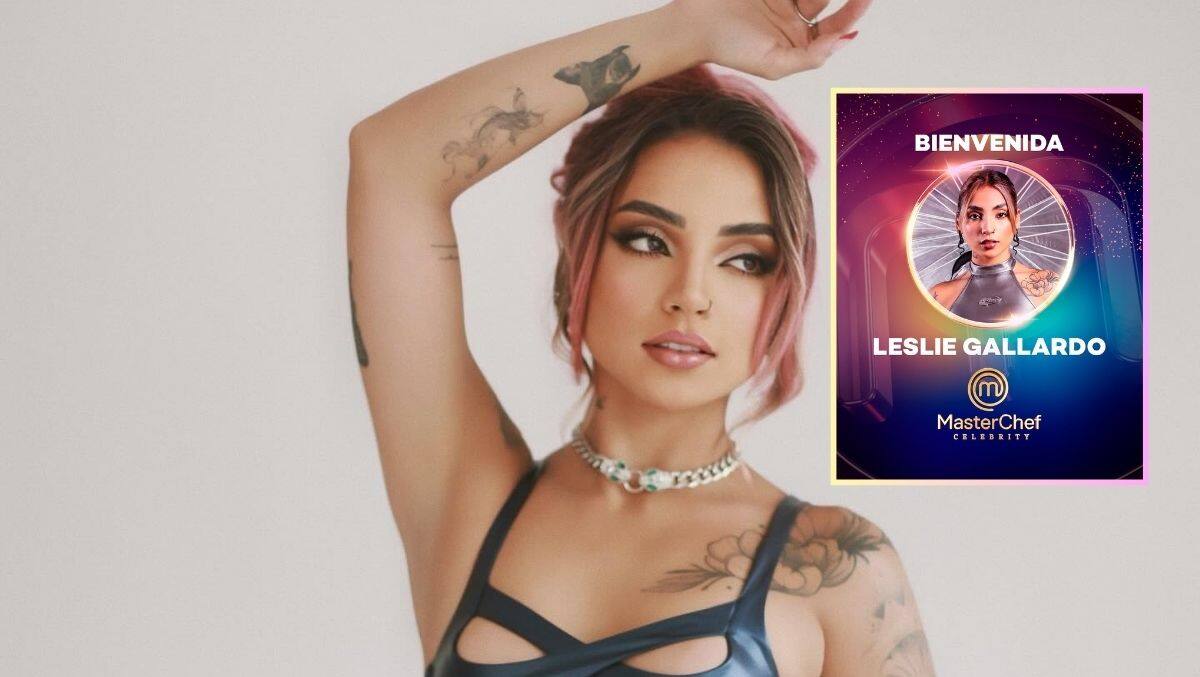 Leslie Gallardo se une a “MasterChef Celebrity” México 2025