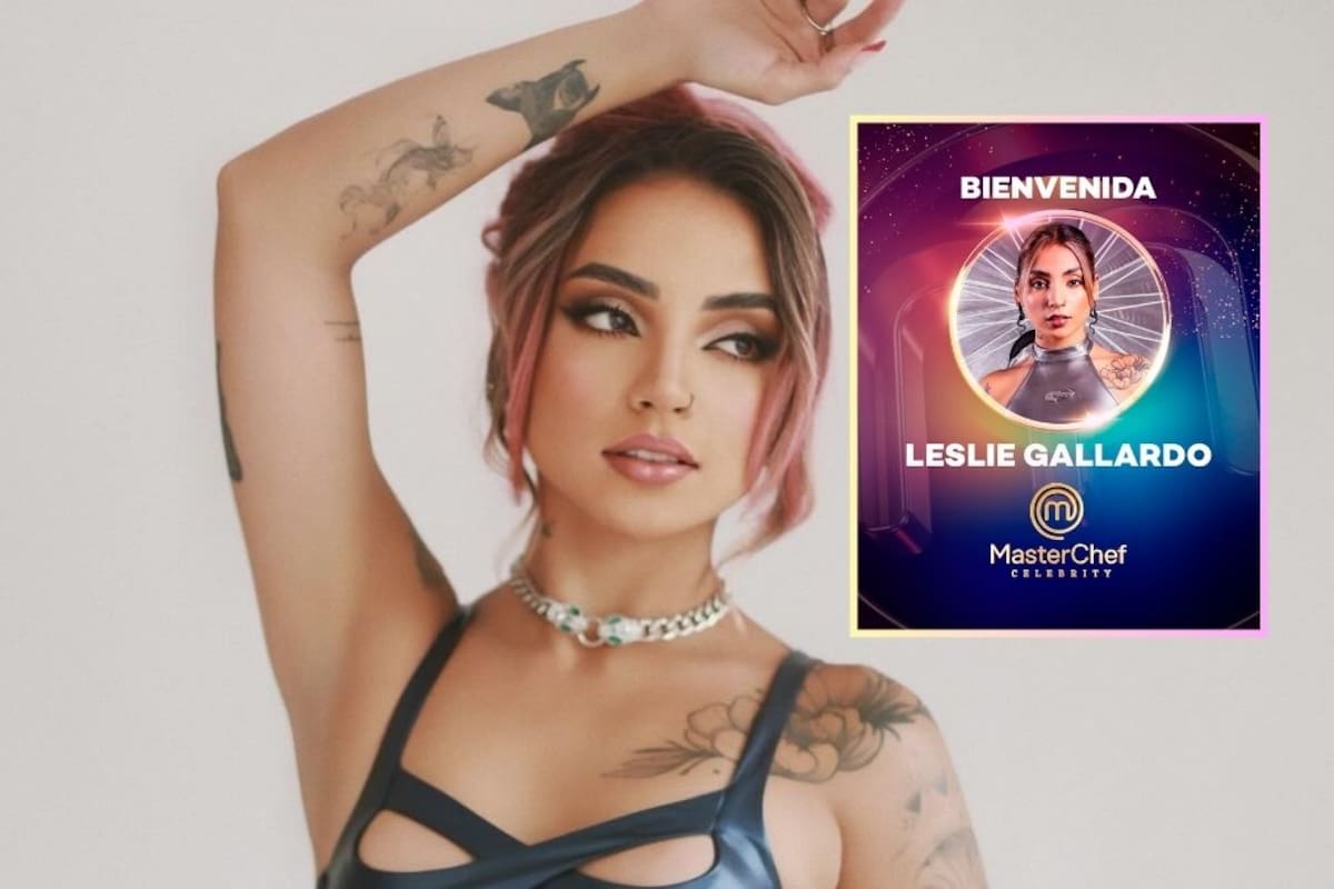 Leslie Gallardo se une a “MasterChef Celebrity” México 2025