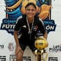 Cachanilla Paulina Gutiérrez se corona campeona nacional de futsala en Playa del Carmen