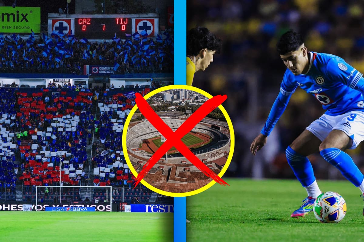 ¿Por qué Cruz Azul regresa al Ciudad de los Deportes? Ya no jugará de local en CU