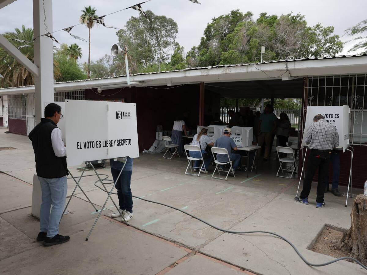 A las 09:30 horas mil 256 casillas ya habían sido instaladas en la entidad. Foto: Javier Gallegos