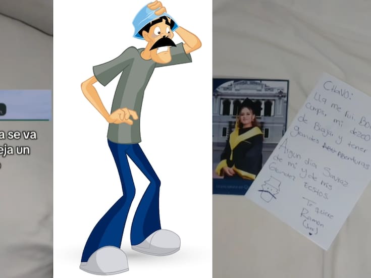 Joven dedica un mensaje inspirado en El Chavo a su hermana antes de mudarse y conmueve a todos