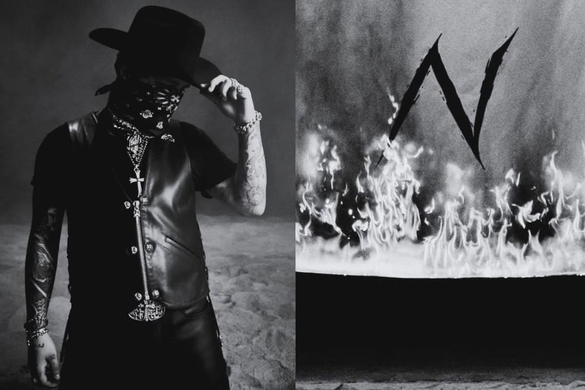 Christian Nodal regresa a redes bajo el nombre de “El Forajido” y comparte misteriosas imágenes en medio de conflictos familiares y procesos legales