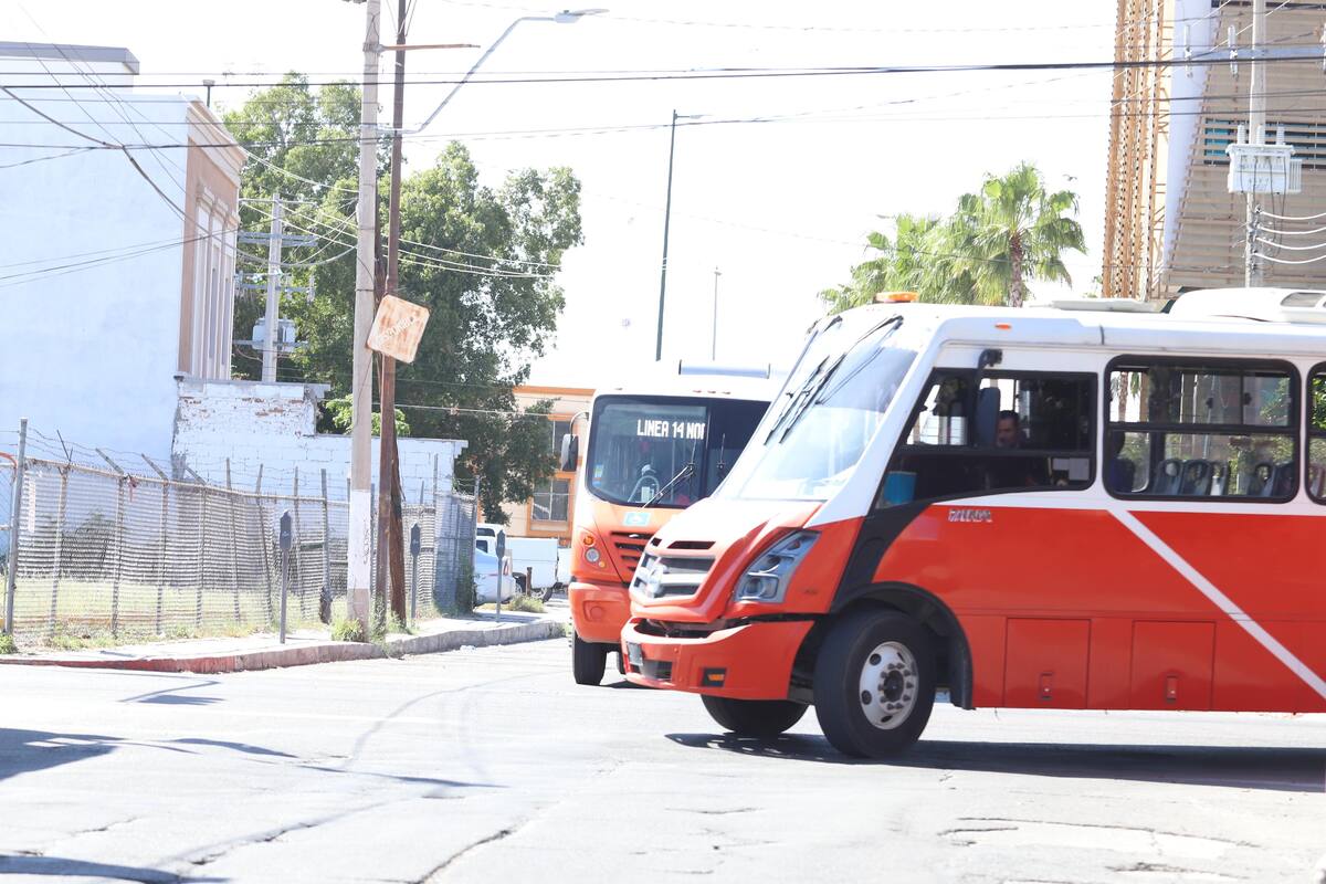 Pese a la huelga, transporte urbano opera con normalidad en Hermosillo