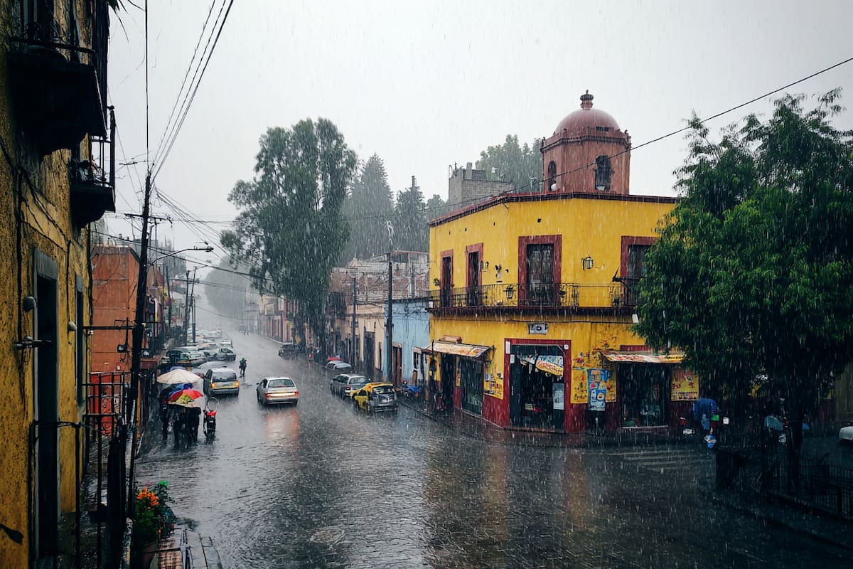 Fuertes lluvias para mañana miércoles y jueves en estas ciudades