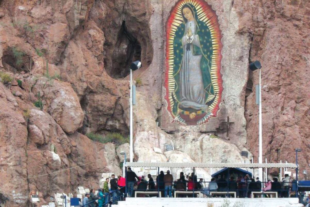 Esperan hasta 60 mil personas visiten el Cerro de la Virgen de Guadalupe en Obregón