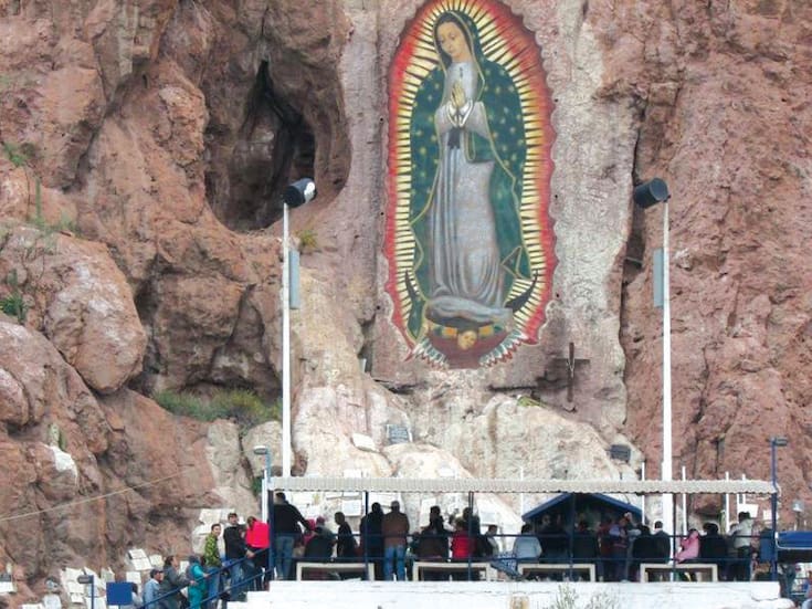 Esperan hasta 60 mil personas visiten el Cerro de la Virgen de Guadalupe en Obregón