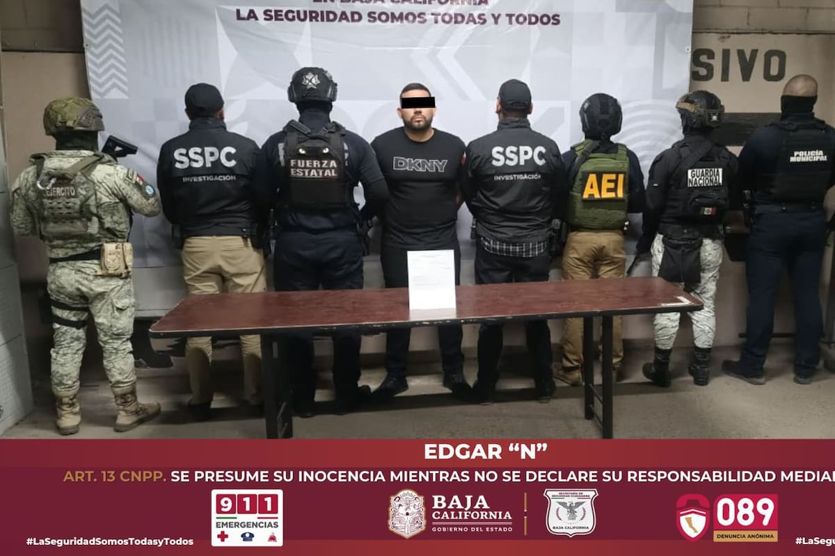 Cae “El Tarolo” tras más de una década prófugo por homicidio en Mexicali