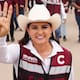 Dialoga Célida López con familias en San Luis Río Colorado