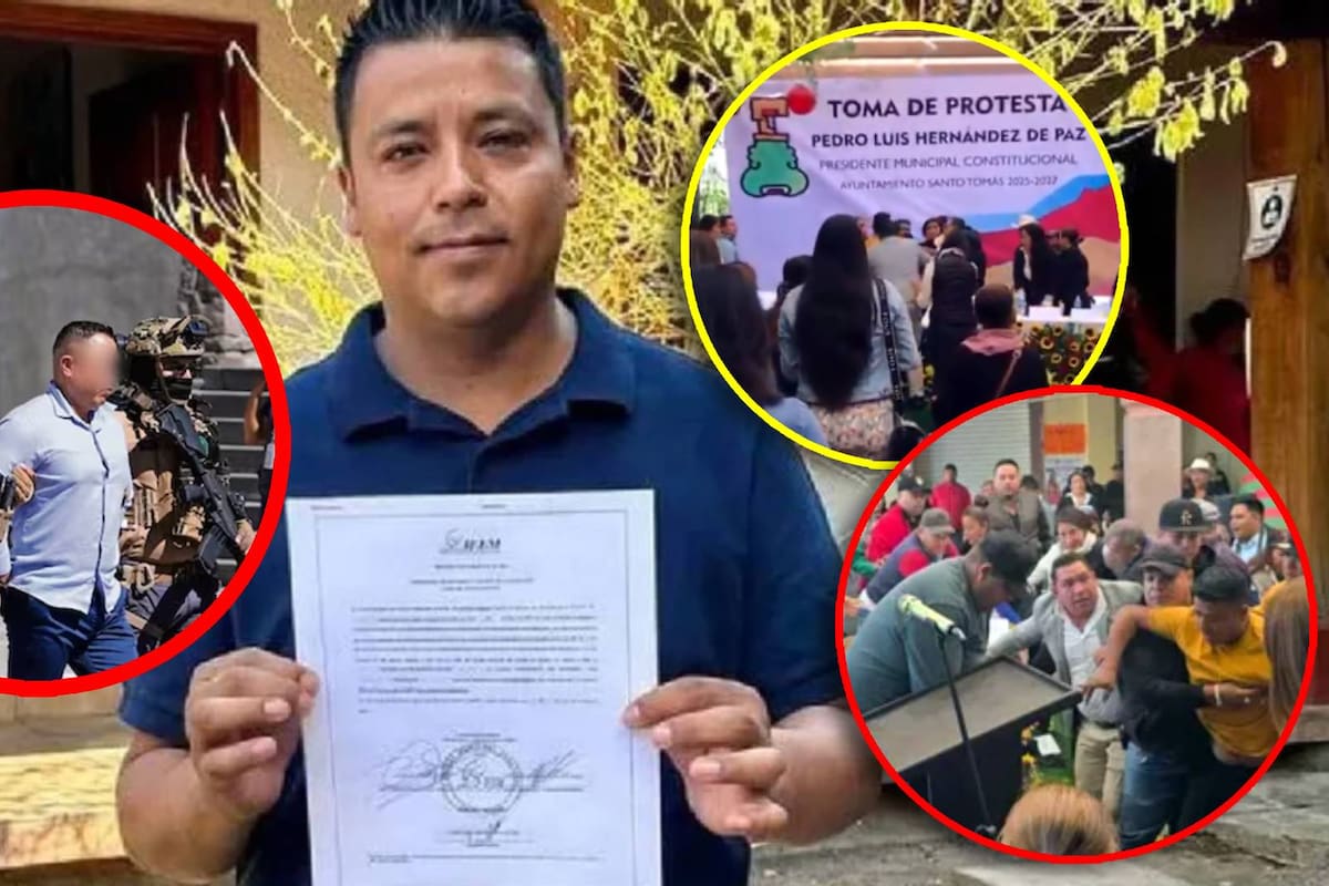 VIDEO: Alcalde en Edomex logra huir de ser detenido durante su toma de protesta; lo acusan de vínculos con el narcotráfico